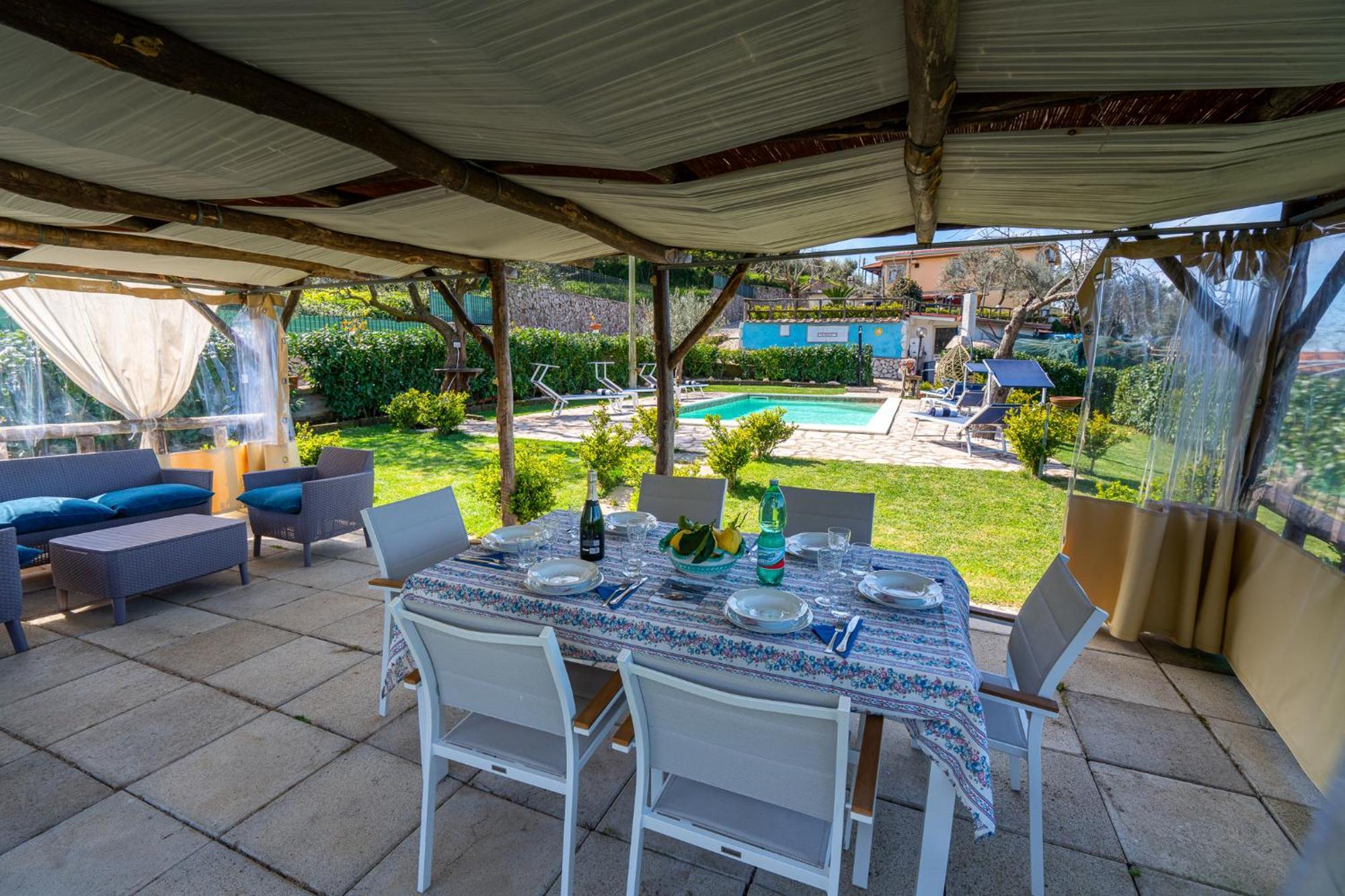 Il Tiglio Holiday Home - De Vivo Realty ماسّا لوبْرينسِ المظهر الخارجي الصورة